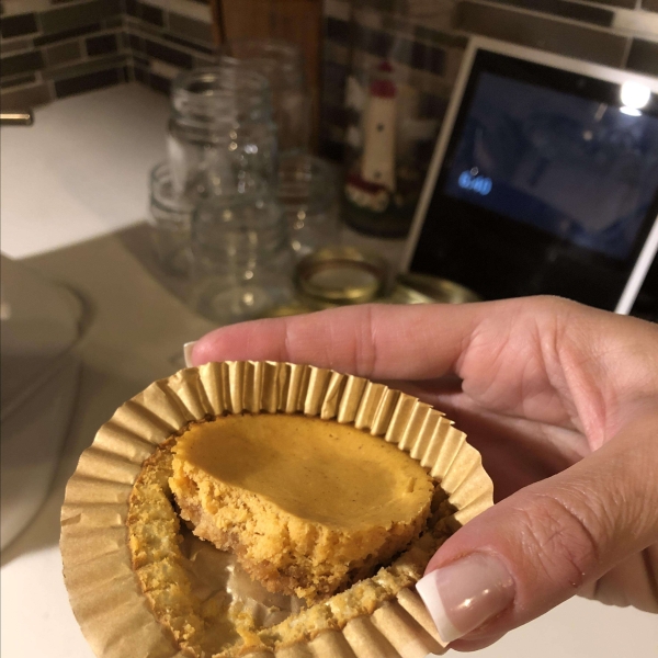 Mini Pumpkin Cheesecake