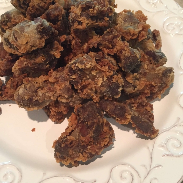 Southern Fried Chicken Gizzards