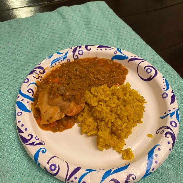 Chicken and Lentils