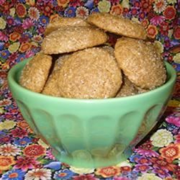 Less Fat Gingersnaps