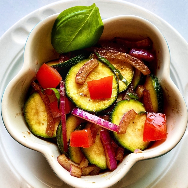 Baby Zucchini Salad