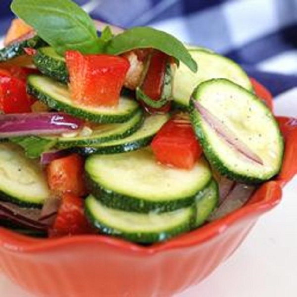 Baby Zucchini Salad