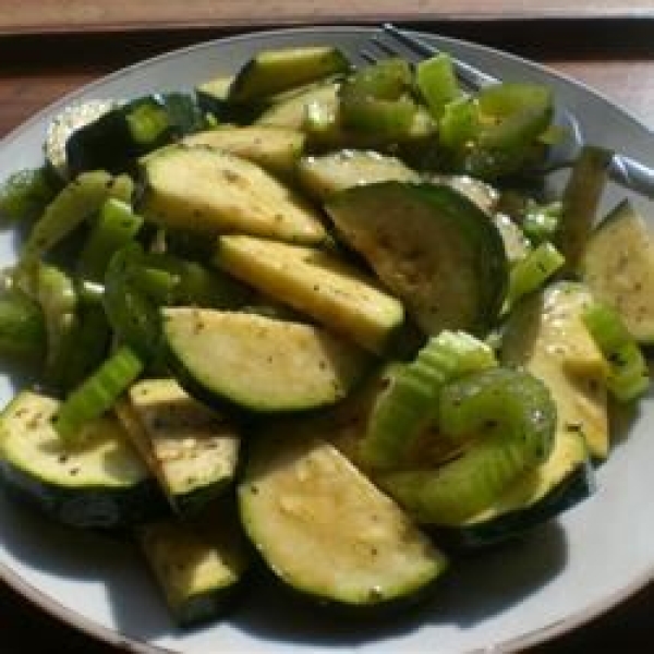 Baby Zucchini Salad