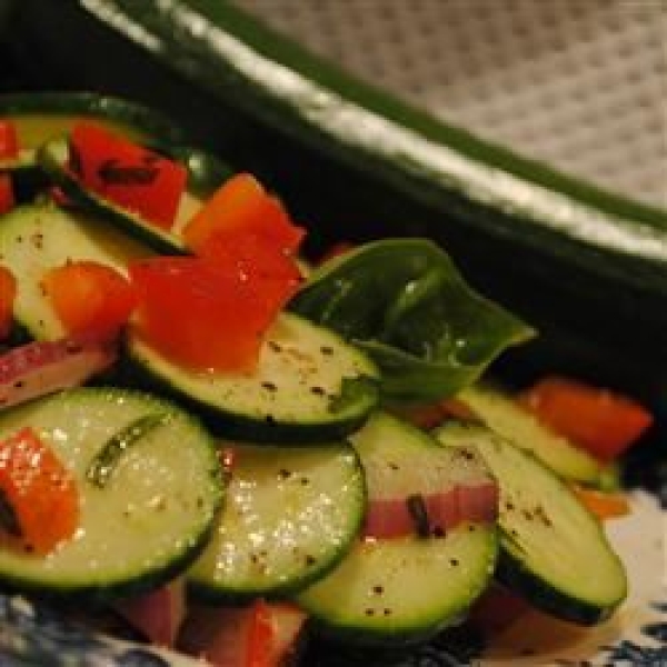 Baby Zucchini Salad