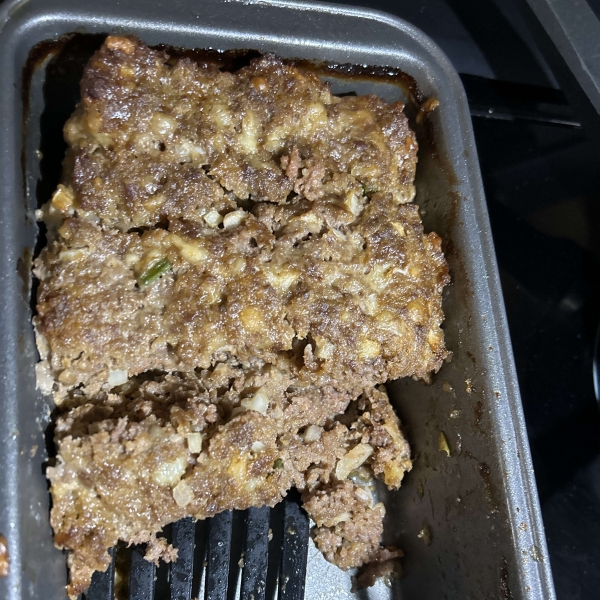 Low-Carb Meatloaf with Pork Rinds