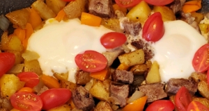 Steak and Egg Hash
