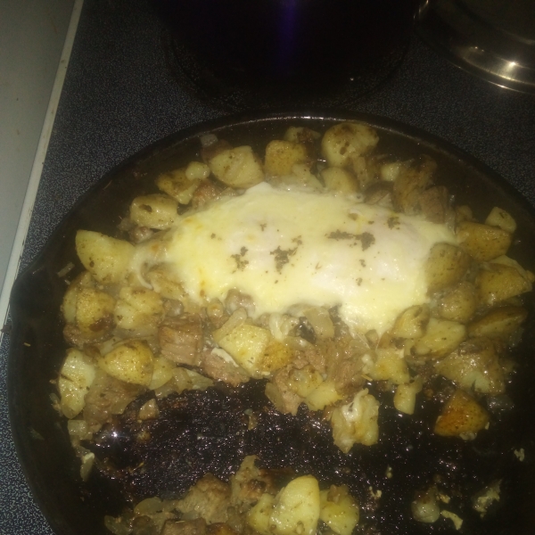 Steak and Egg Hash