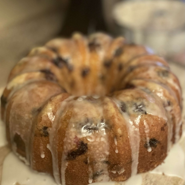 Blueberry-Lemon Pound Cake