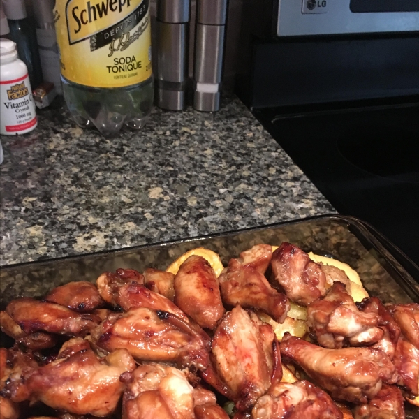 Simple Marinated Chicken Wings