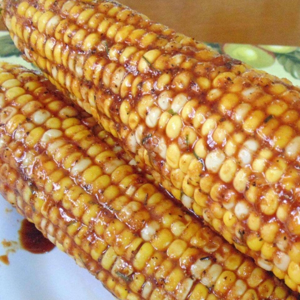 Soy-Glazed Corn on the Cob