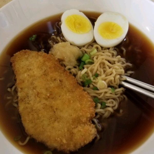 Tonkatsu Shoyu Ramen (Pork Cutlet Soy Sauce Ramen)