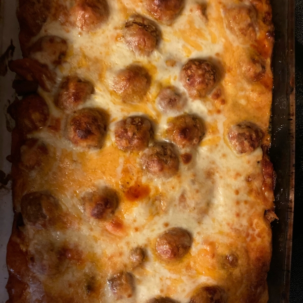 Meatball Sub Casserole