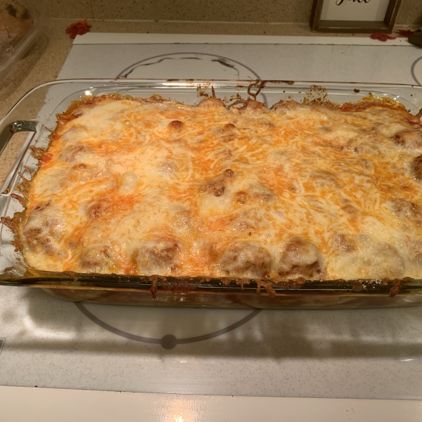 Meatball Sub Casserole