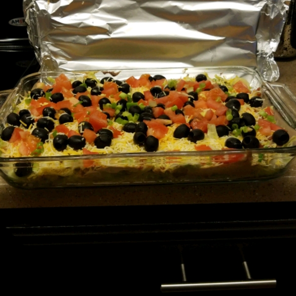 Skinny Seven Layer Dip