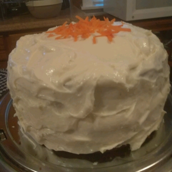 Carrot Cake with Pineapple Cream Cheese Frosting