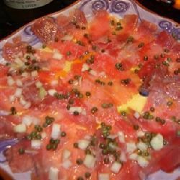 Santa Fe Tuna Carpaccio