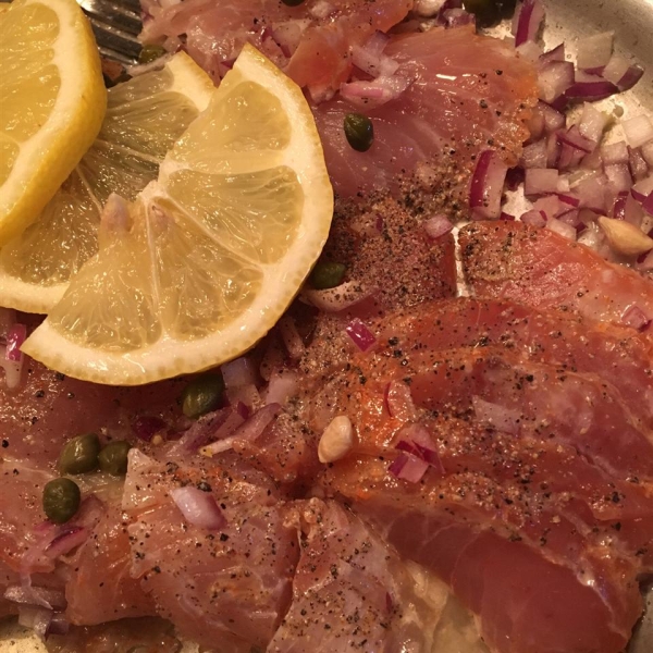 Santa Fe Tuna Carpaccio