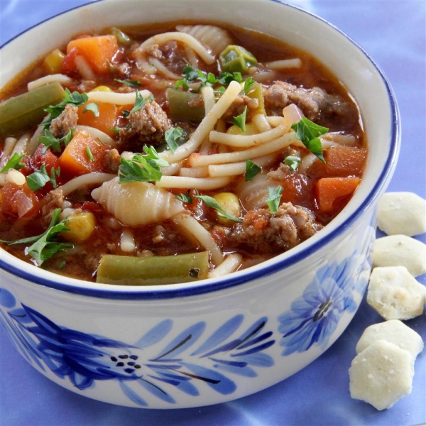 Quick and Zesty Vegetable Soup