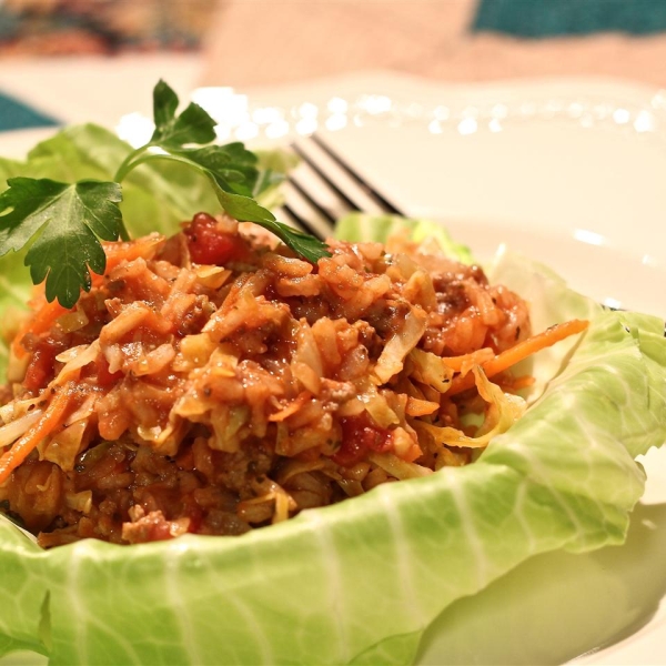 Golompke (Beef and Cabbage Casserole)