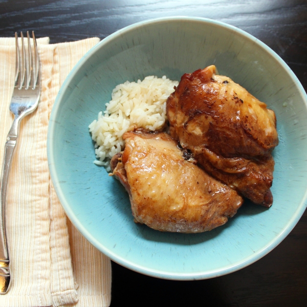 Slow Cooker Filipino Chicken Adobo