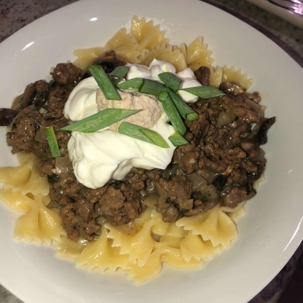 Hamburger Stroganoff