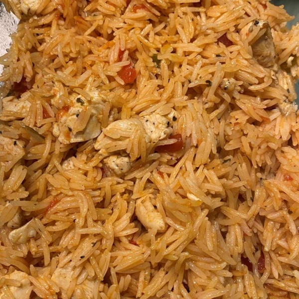 Salsafied Chicken and Rice