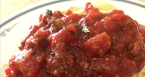 Mexican-Style Spaghetti and Meatballs