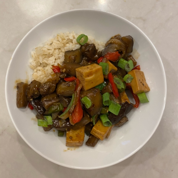 Hot and Sour Chinese Eggplant