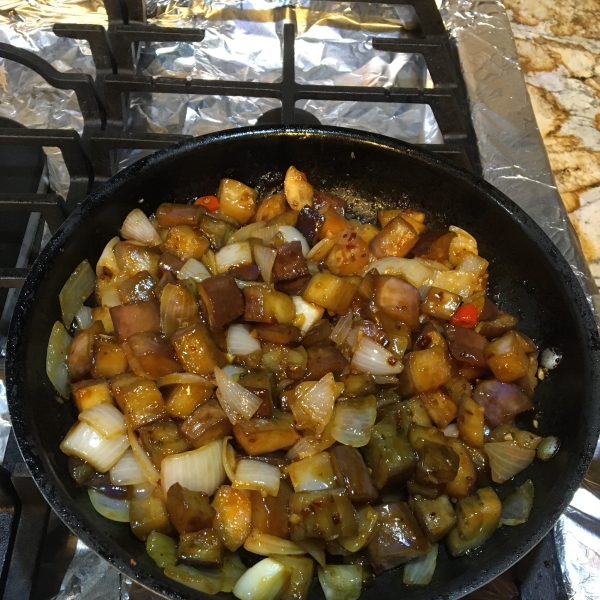 Hot and Sour Chinese Eggplant