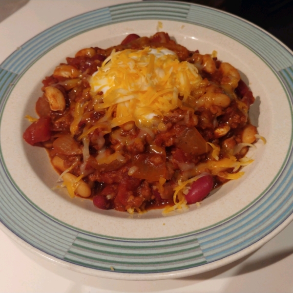 Unbelievably Easy and Delicious Vegetarian Chili