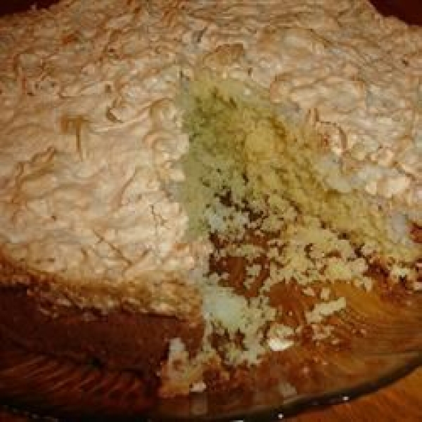 Coconut Meringue Cake