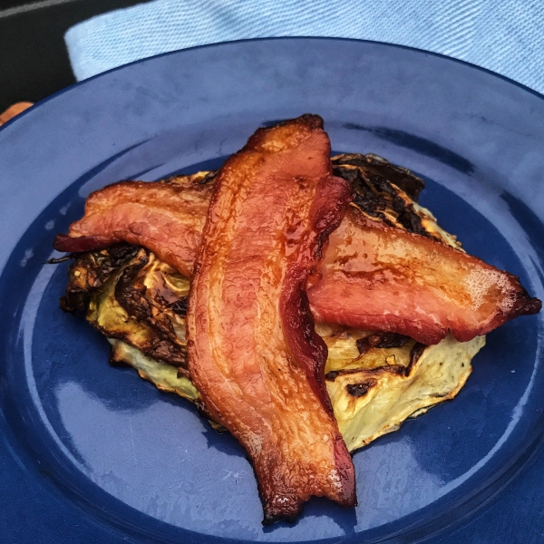 Bacon Cabbage Steaks