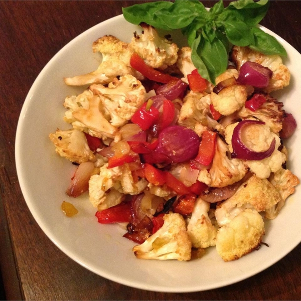 Italian Roasted Cauliflower