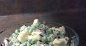 Ginny's Cauliflower and Pea Salad