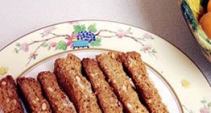 Ginger Biscotti with Pistachios