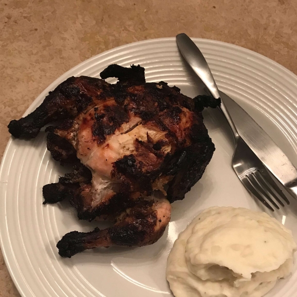 Grilled Cornish Game Hens