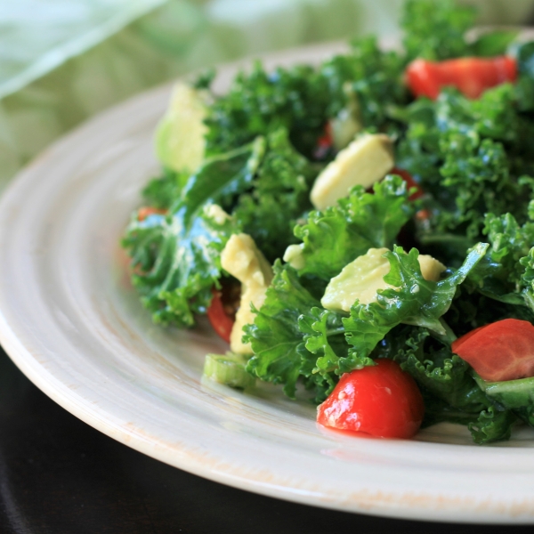 Kale Salad with Avocado