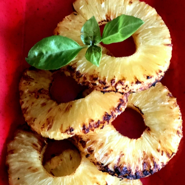 Air Fryer Roasted Pineapple