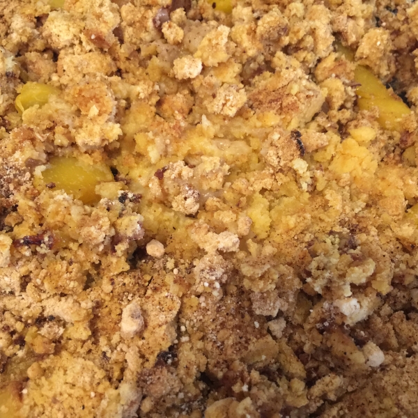 Easy Stovetop Peach Cobbler