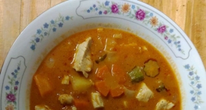 Zimbabwean Chicken and Vegetable Soup