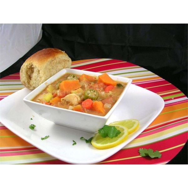 Zimbabwean Chicken and Vegetable Soup