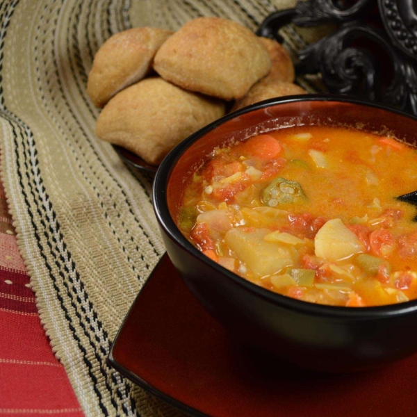 Zimbabwean Chicken and Vegetable Soup