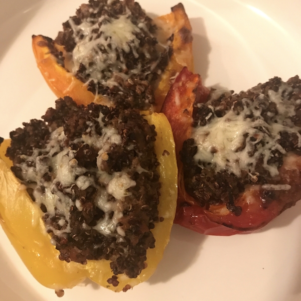 Mexican Stuffed Peppers with Quinoa