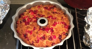 Really Cranberry Orange Yummy Gummy Pudding Cake