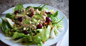 Chopped Turkey Salad with Grapes