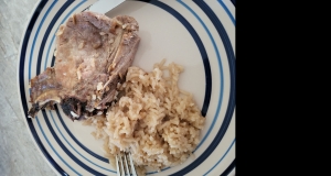 Pork Chops and Dirty Rice