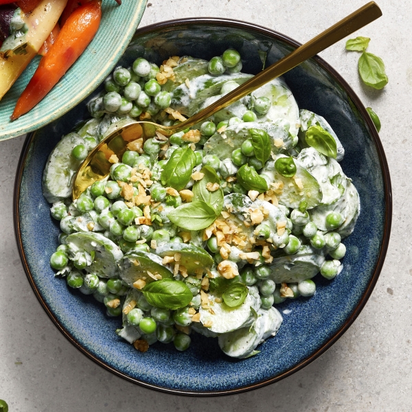 Cucumber and Pea Salad