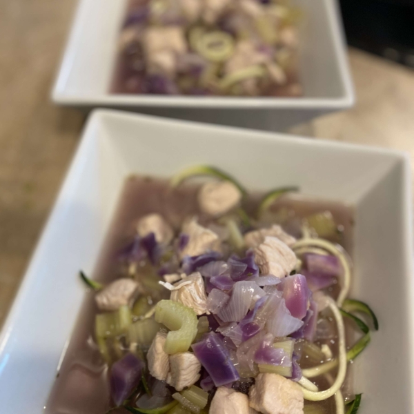 Chicken Zoodle Soup