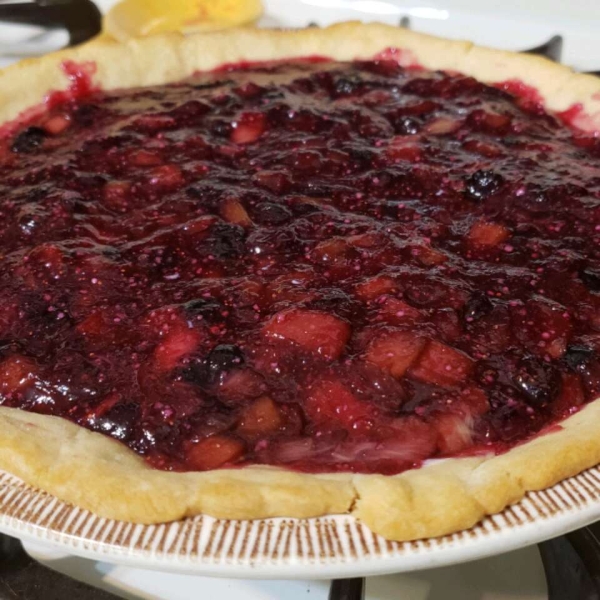 Patsy's Half-Baked Blueberry Pie