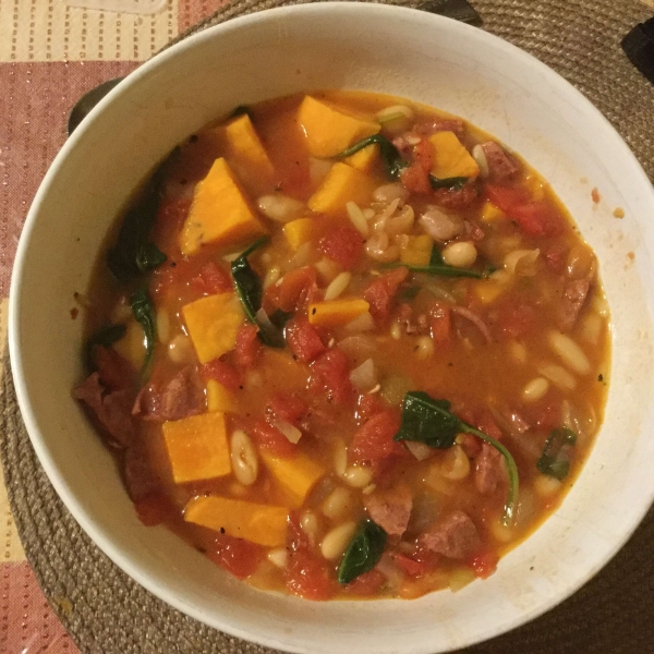 Easy Chourico Soup